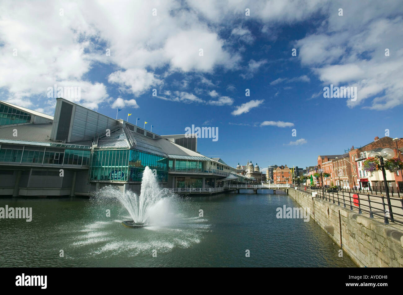 Centre commercial Princess Quay shopping center dans le centre-ville de Hull, dans le Yorkshire, UK Banque D'Images
