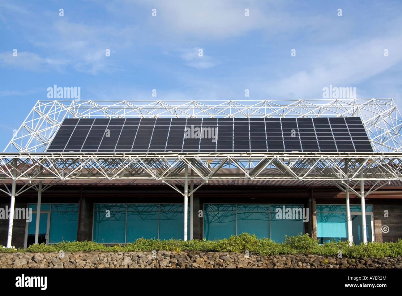 Hawaii Gateway Centre énergétique complexe visiteur à Kailua Kona sur la grande île d'Hawaï Banque D'Images Hawaii Gateway Centre énergétique complexe visiteur à Kailua Kona sur la grande île d'Hawaï Banque D'Images