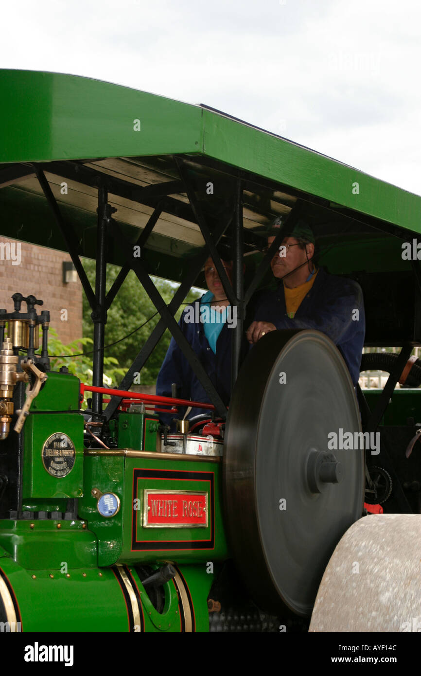 Un Aveling Porter à vapeur Banque D'Images