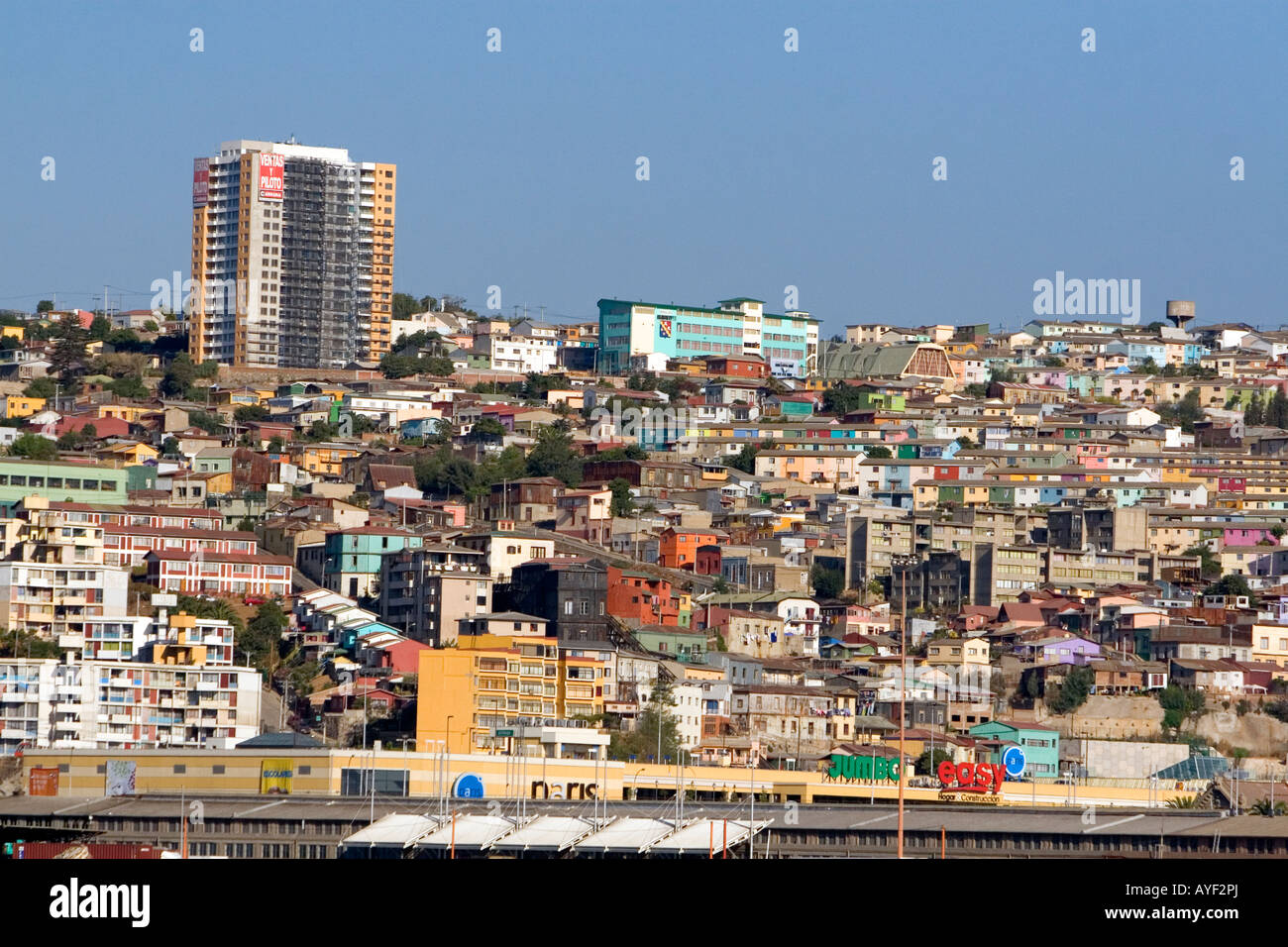 Valparaiso Chili Banque D'Images