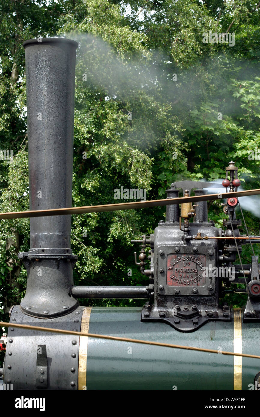 Wallis Steevens Détail moteur de traction Banque D'Images