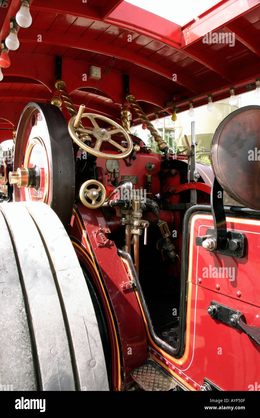 Garrett showman s tracteur moteur de traction Banque D'Images