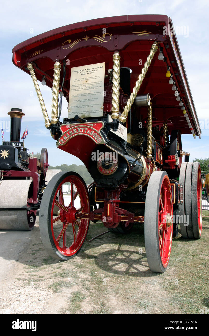 Garrett showman s tracteur moteur de traction Banque D'Images