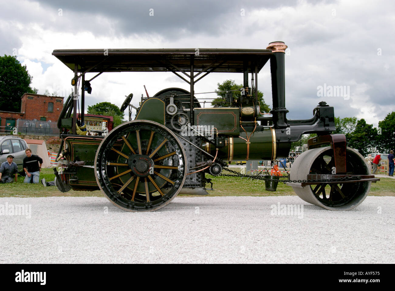 Aveling Porter à vapeur Banque D'Images