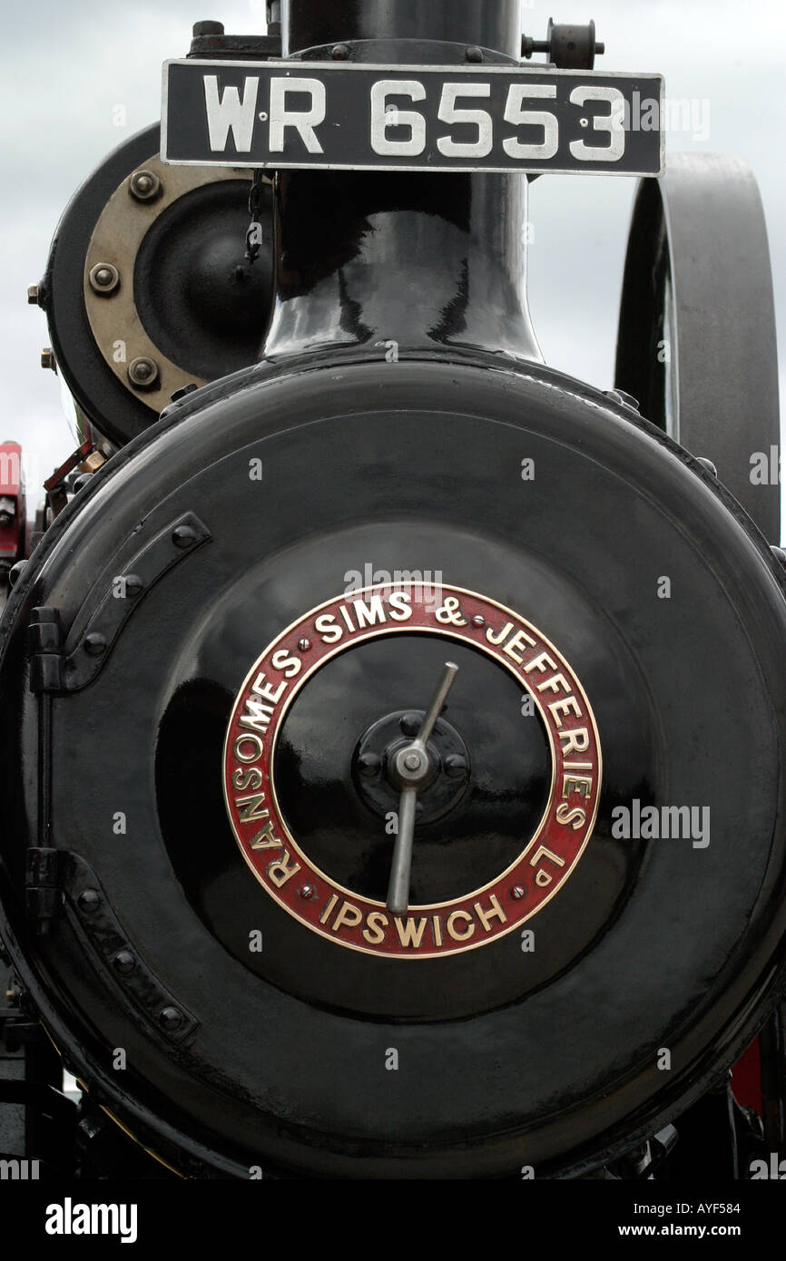 Moteur de traction Jefferies Ransomes Sims Banque D'Images