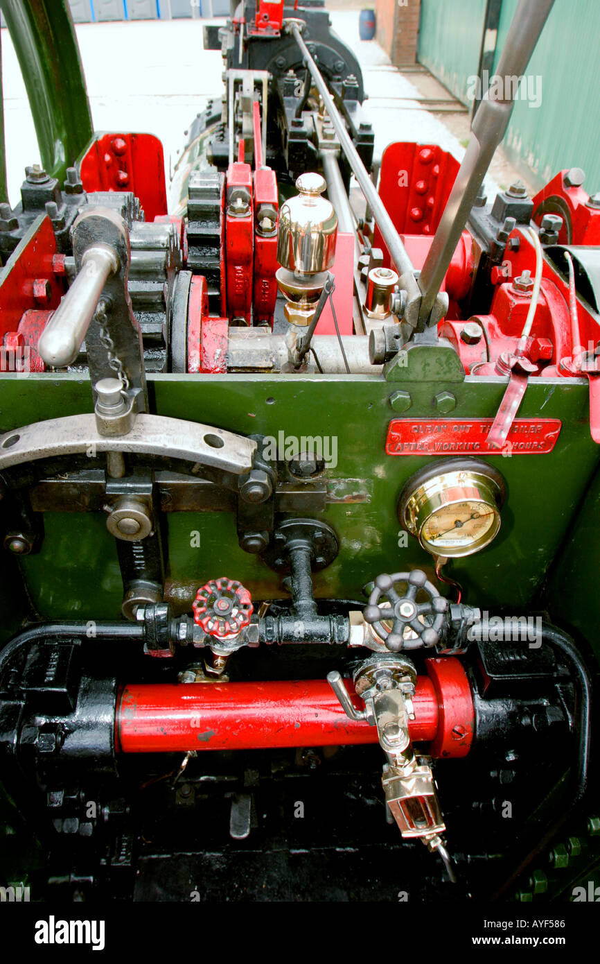 Ransomes Sims Jefferies moteur de traction à partir de la plaque résistante Banque D'Images