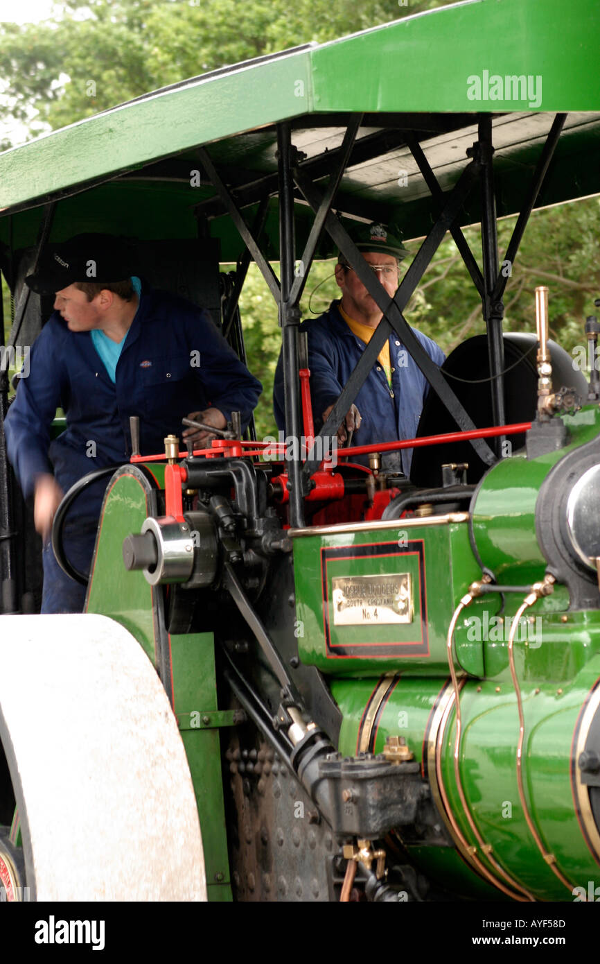 Aveling Porter à vapeur Banque D'Images