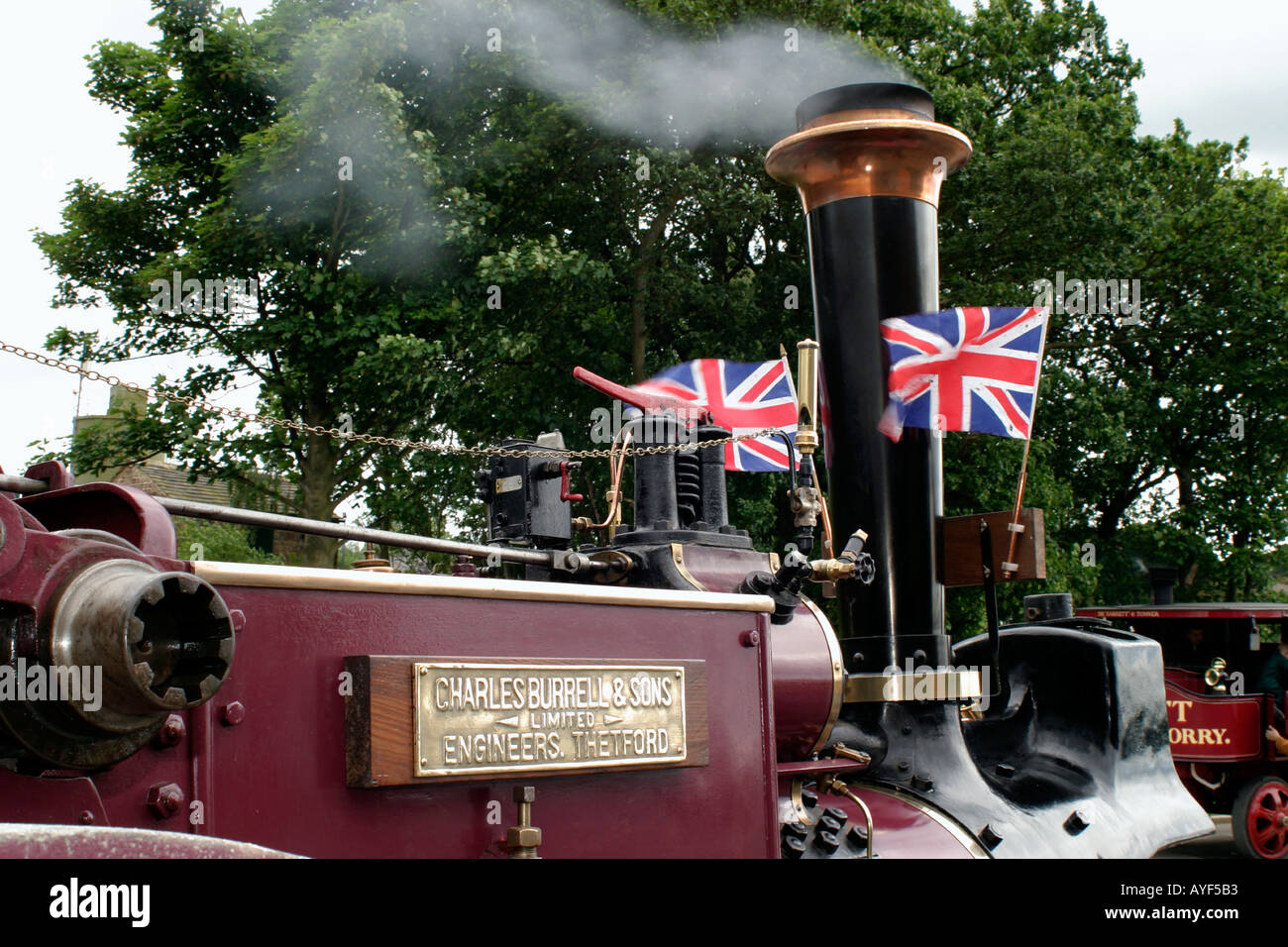 Pan Ty Burrel à vapeur Banque D'Images