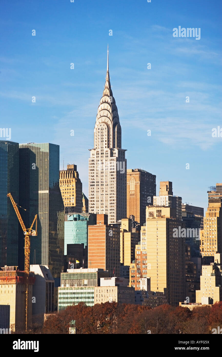 Chrysler Building, New York City Banque D'Images