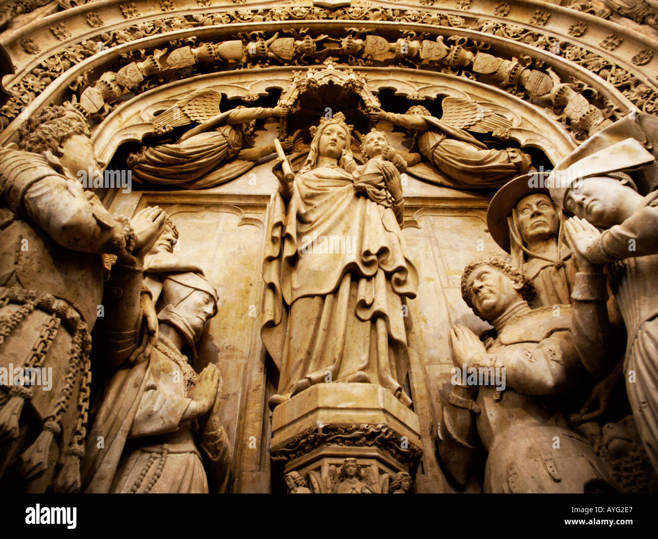 Monument grave ca 1475 d'Engelbert 1 de Nassau dans la cathédrale en Breda Noord Brabant aux Pays-Bas Banque D'Images