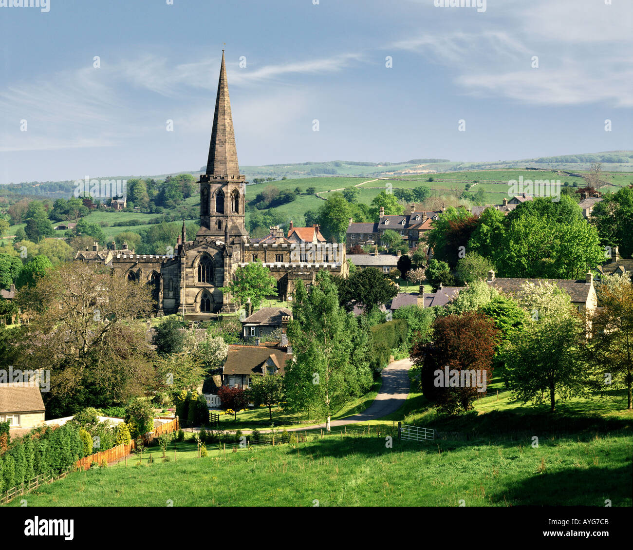 Go - DERBYSHIRE : Bakewell Banque D'Images