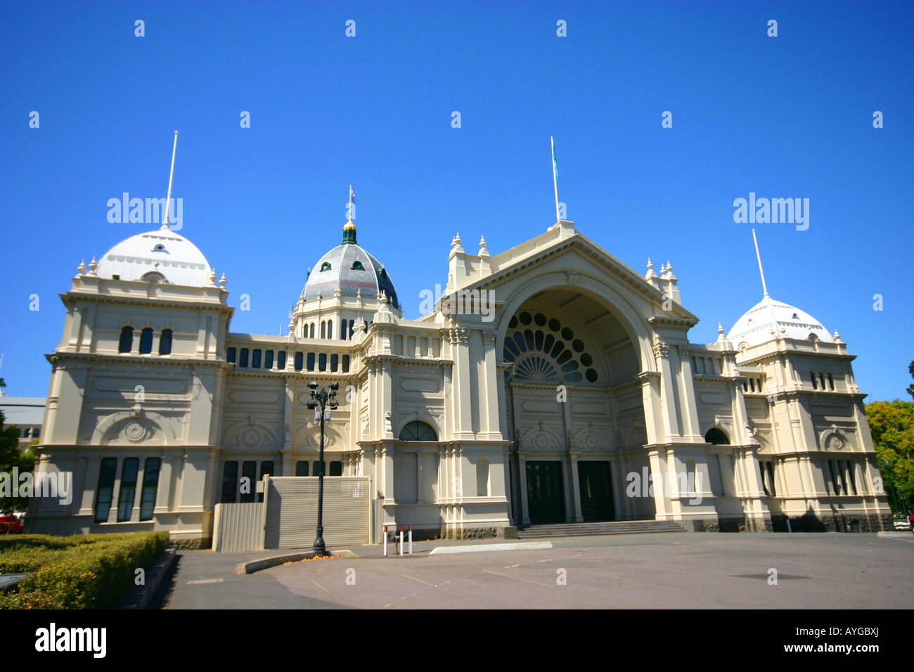 Palais royal des expositions à Melbourne Banque D'Images