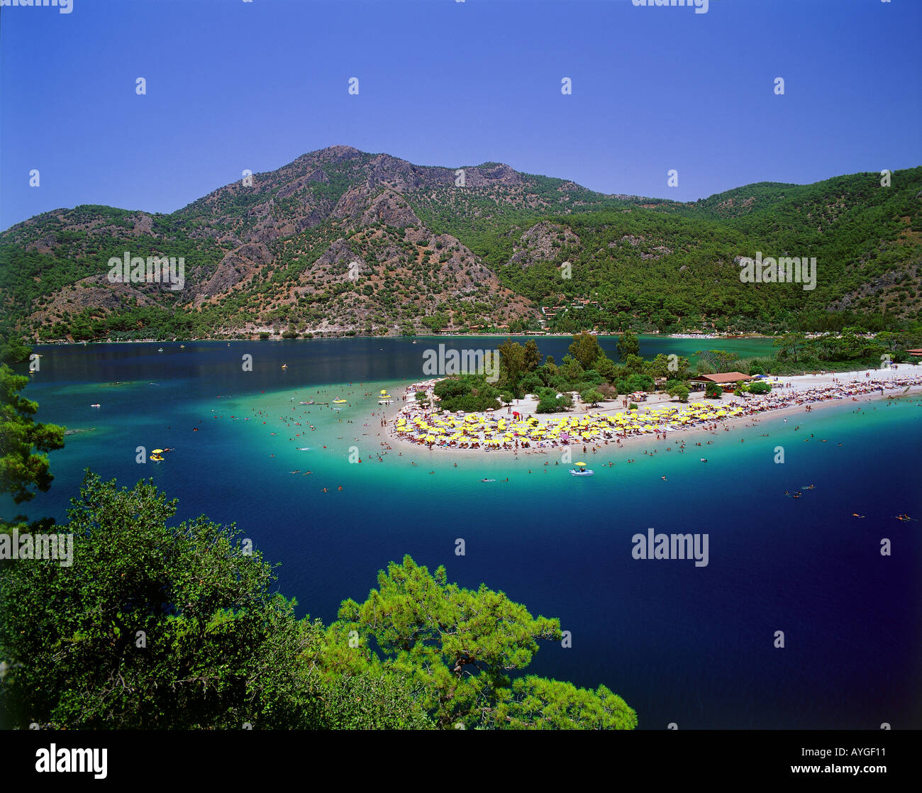 Oludeniz Fethiye Turquie Banque D'Images