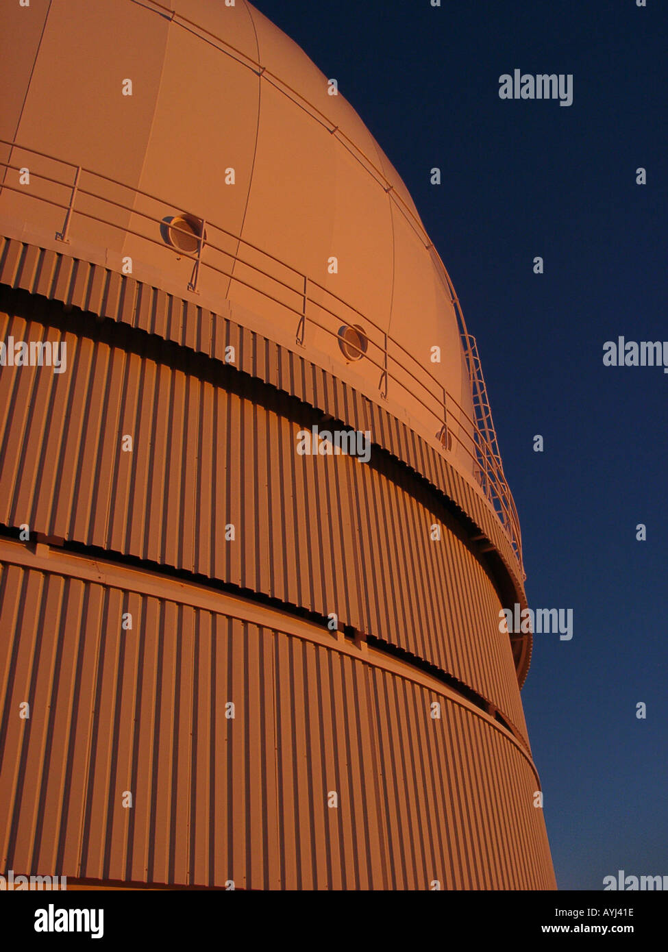 Le télescope William Herschel à l'observatoire Roque de los Muchachos, sur l'île de La Palma dans les îles Canaries Banque D'Images