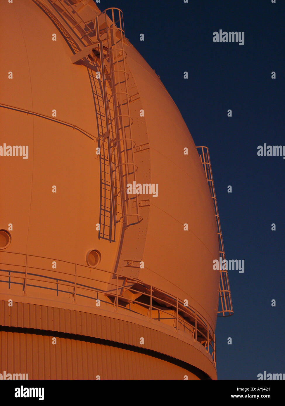 Le télescope William Herschel situé à l'observatoire Roque de los Muchachos, sur l'île de La Palma dans les îles Canaries Banque D'Images