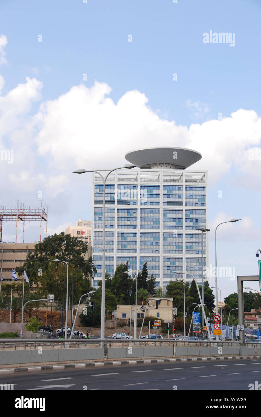 Tel Aviv Israel tour moderne Banque D'Images