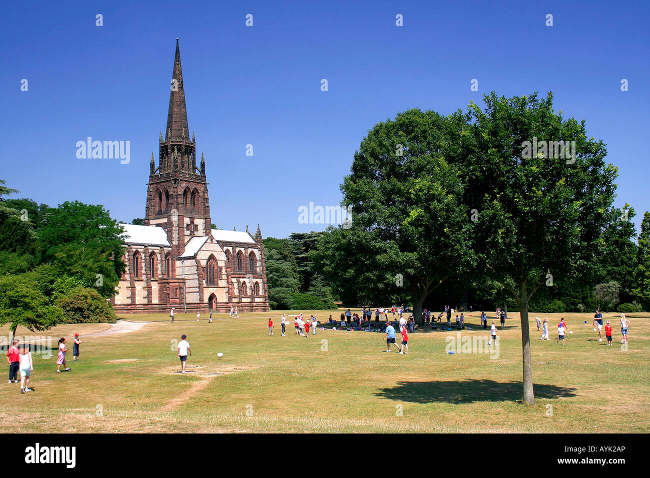 Chapelle St Marys Clumber Park Norfolk England Angleterre UK Banque D'Images