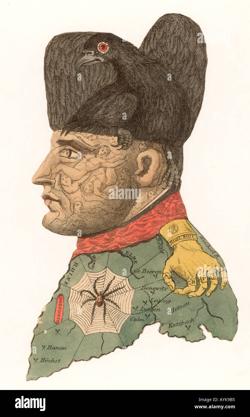 Napoléon Ier Fantasy Ptrit Banque D'Images