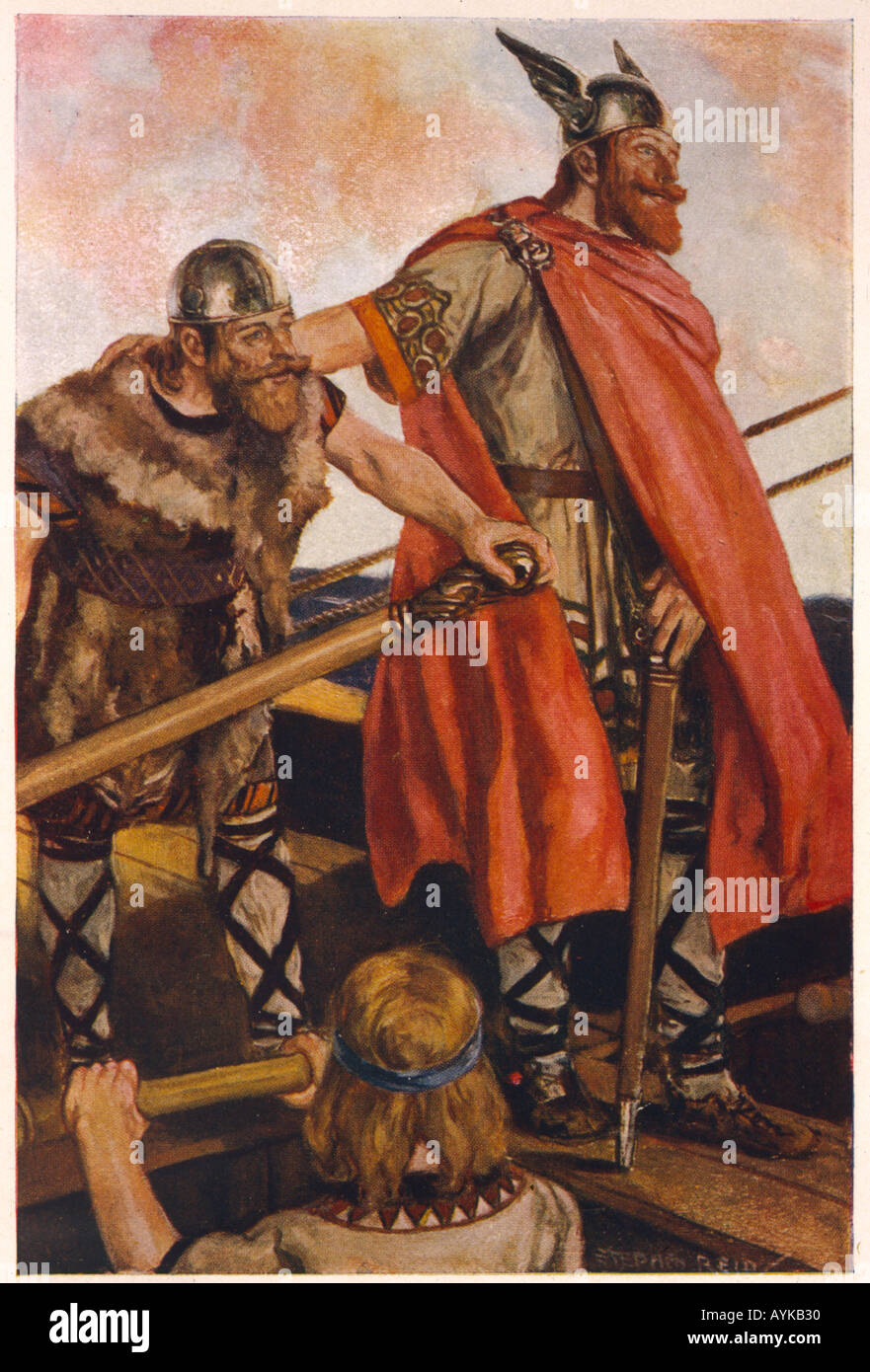 Erik le rouge Photo Stock Alamy