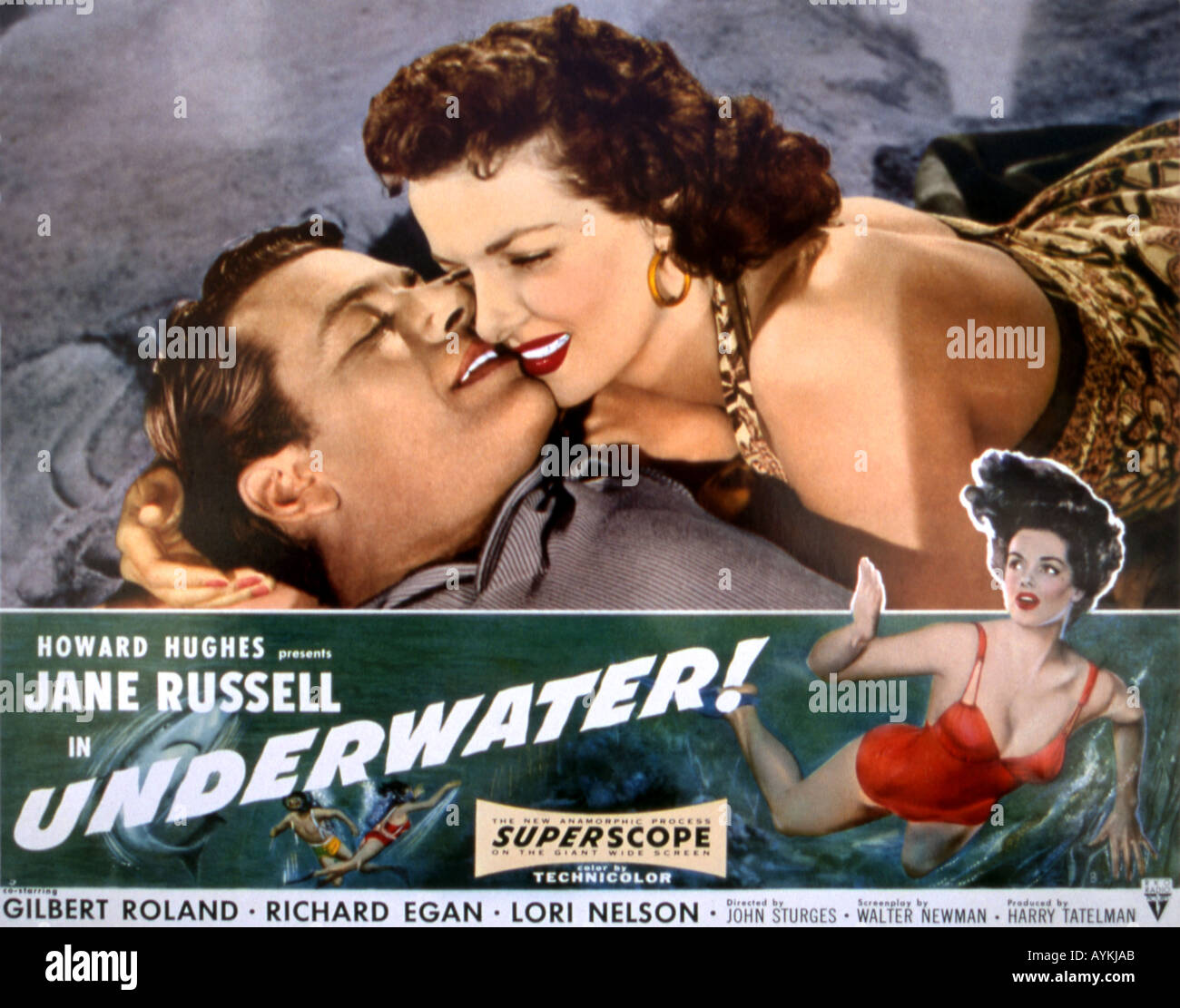 SOUS L’EAU Banque D'Images