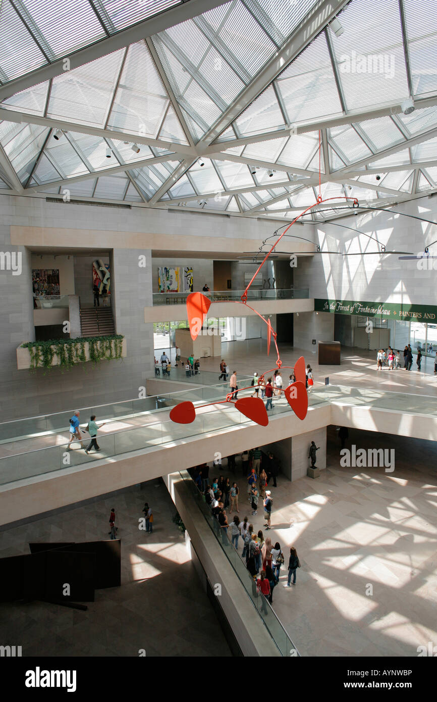 National Gallery of Art, l'aile est, Washington DC, USA Banque D'Images