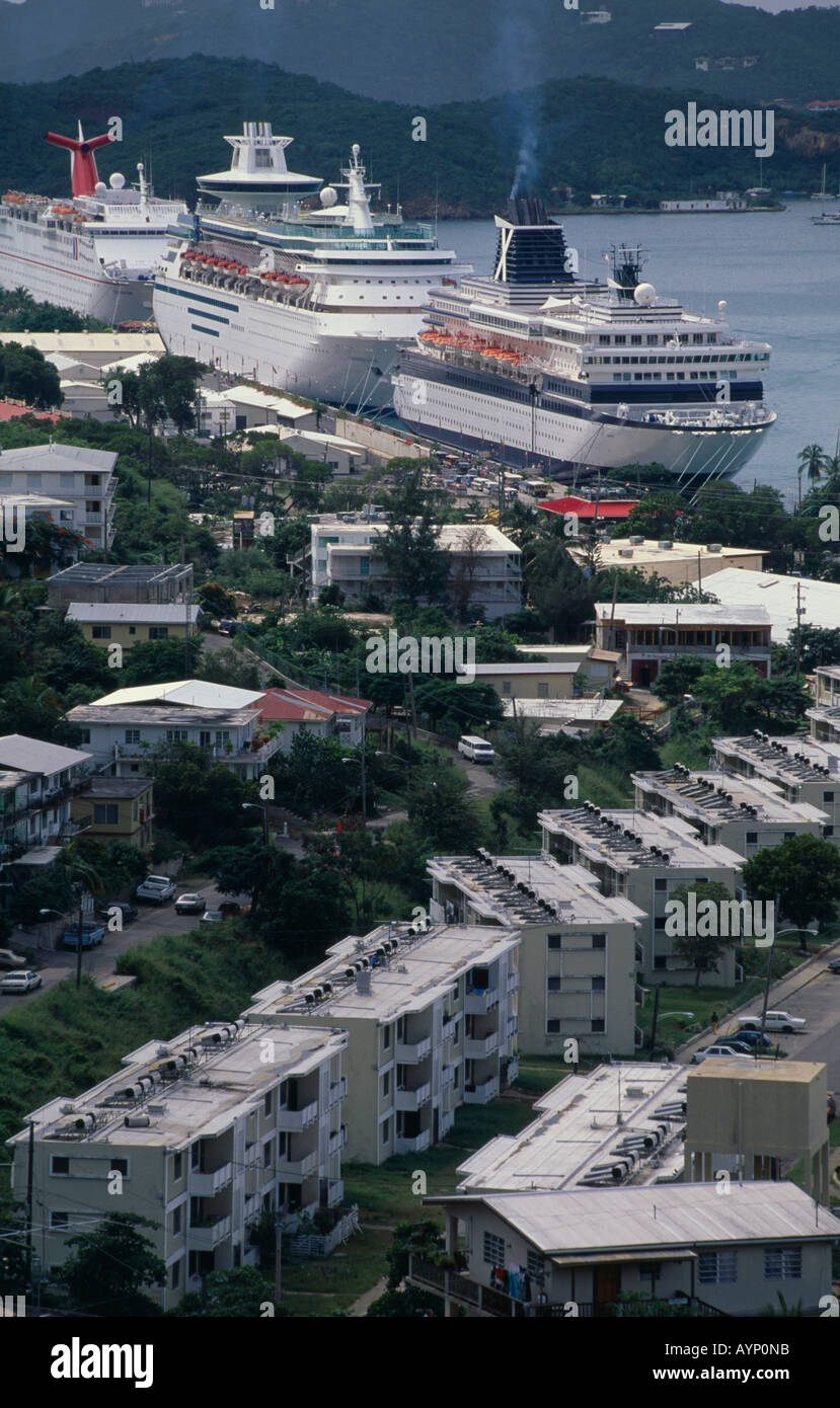 WEST INDIES US Virgin Islands St Thomas Banque D'Images