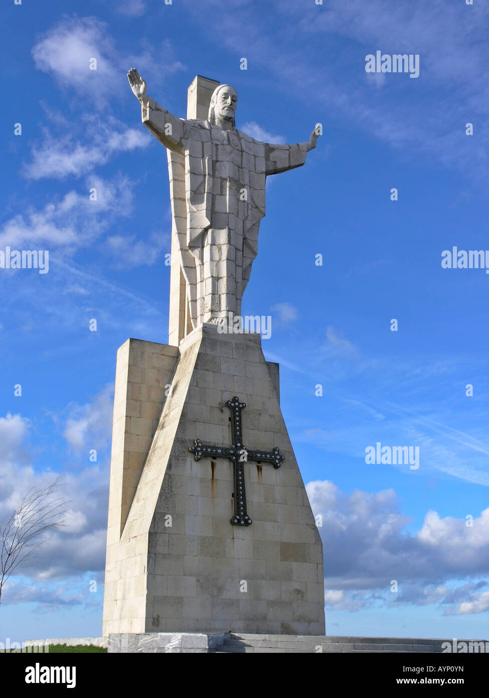 Sagrado Corazón de Jesús au Mont Naranco, Oviedo, Asturias, Espagne Banque D'Images