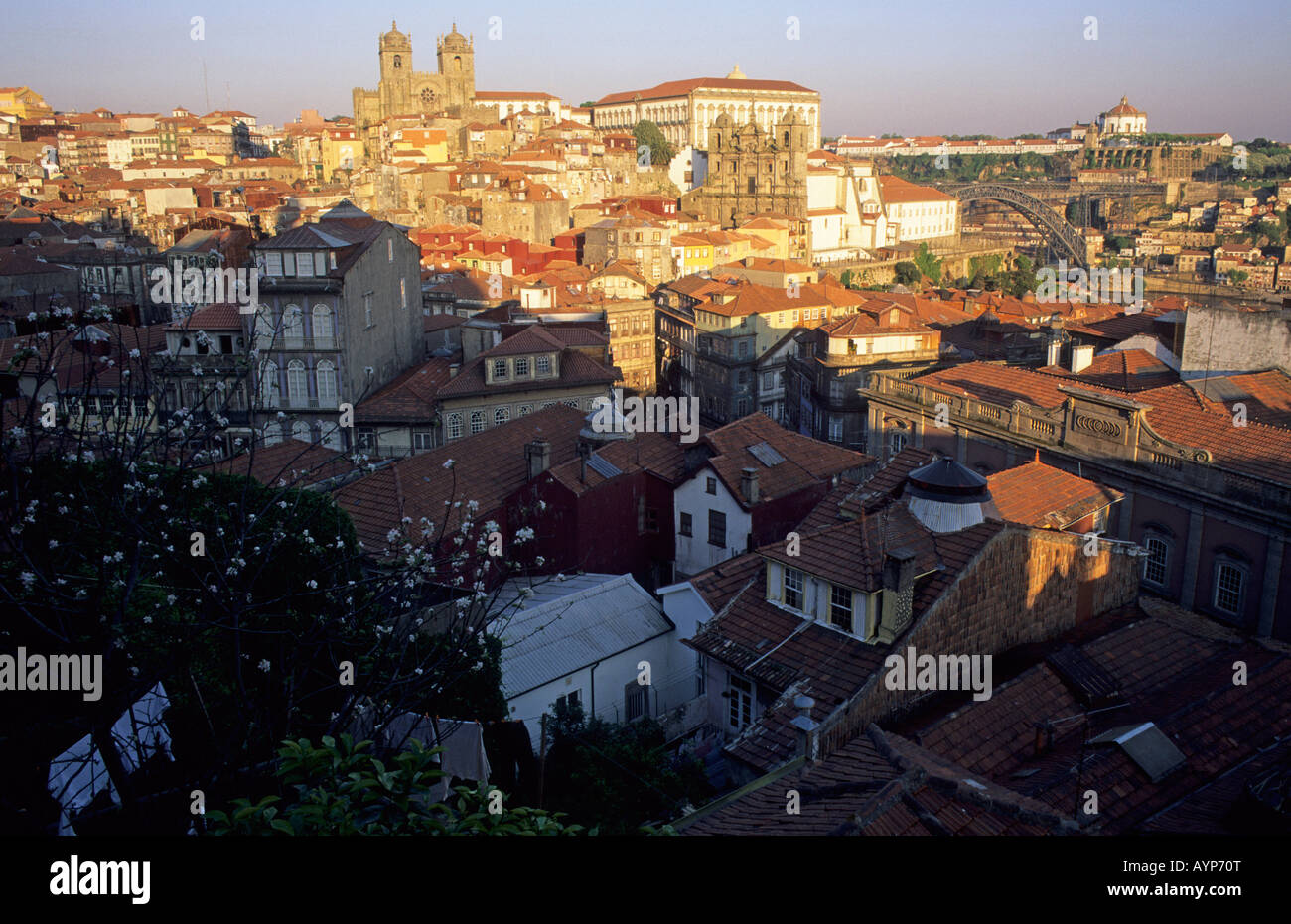 Vue sur Ville Porto Portugal Banque D'Images