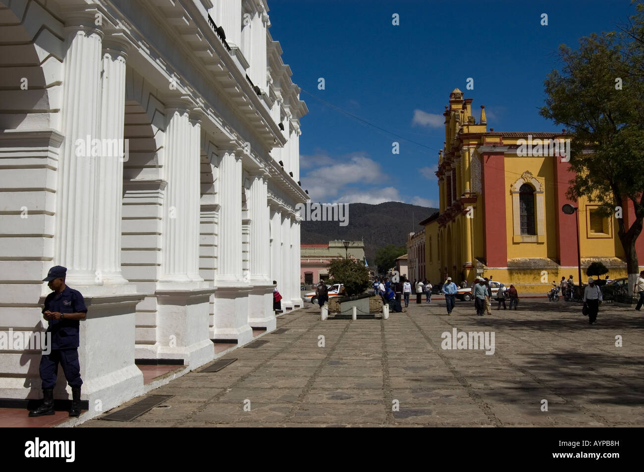 Parc mexicain du Chiapas au Mexique et de la construction Banque D'Images