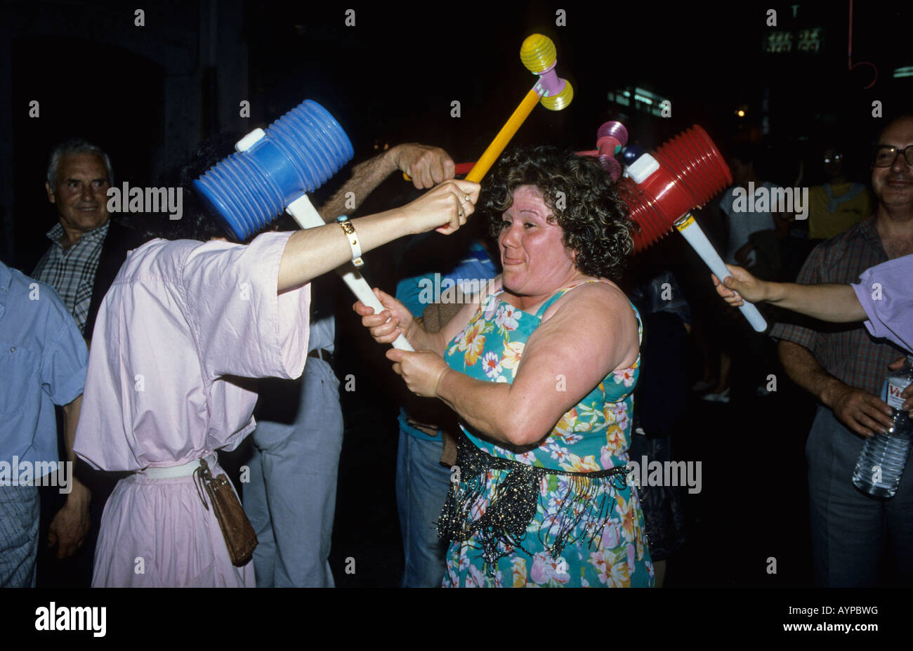 Festa de Sao Joao Porto Portugal Banque D'Images