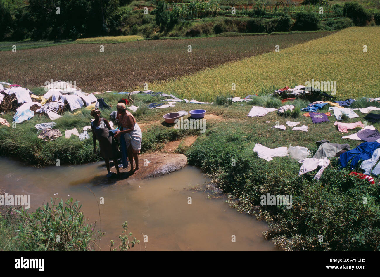 Travail de MADAGASCAR Banque D'Images