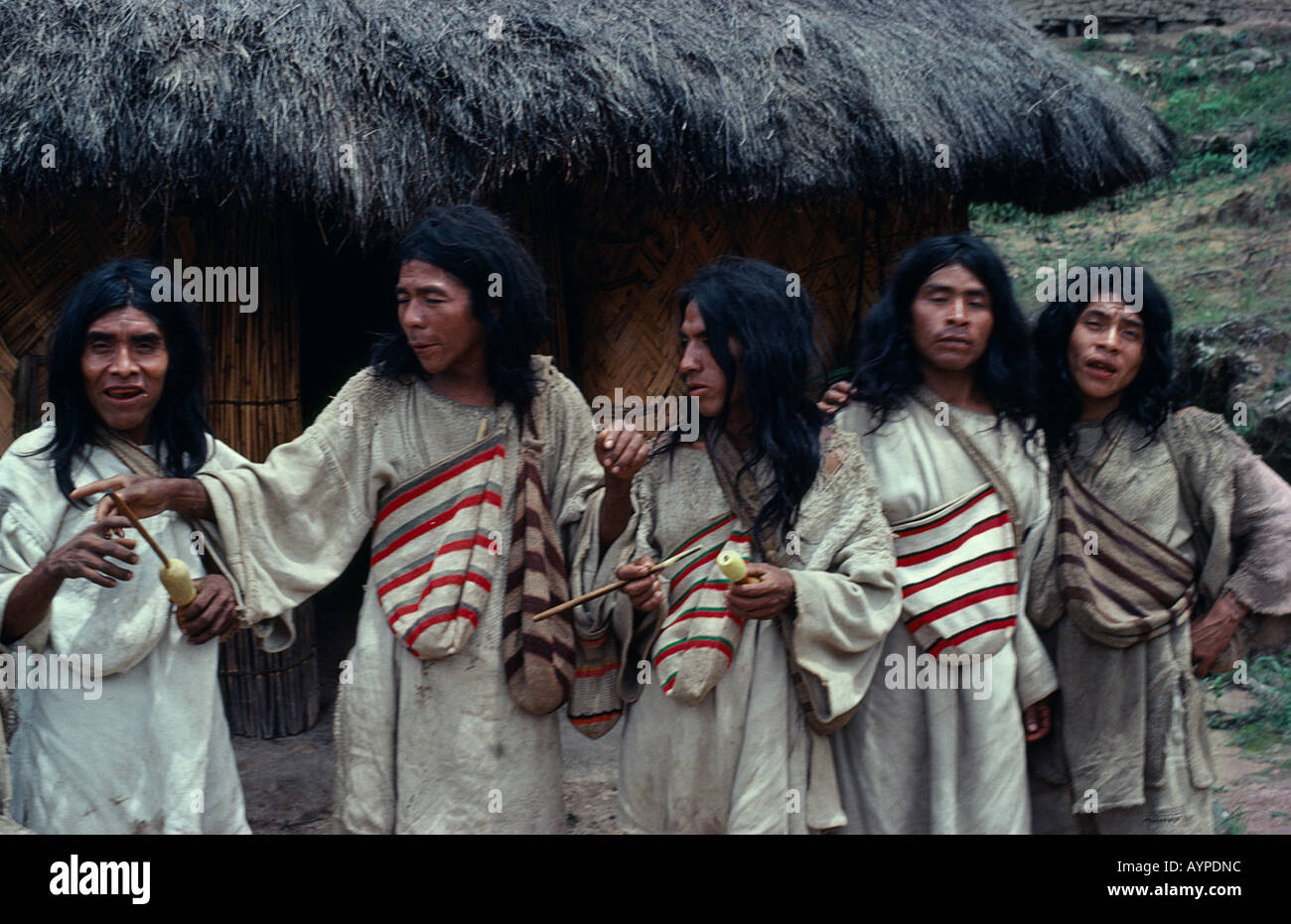 La Colombie de tribus indigènes de Kogi Banque D'Images