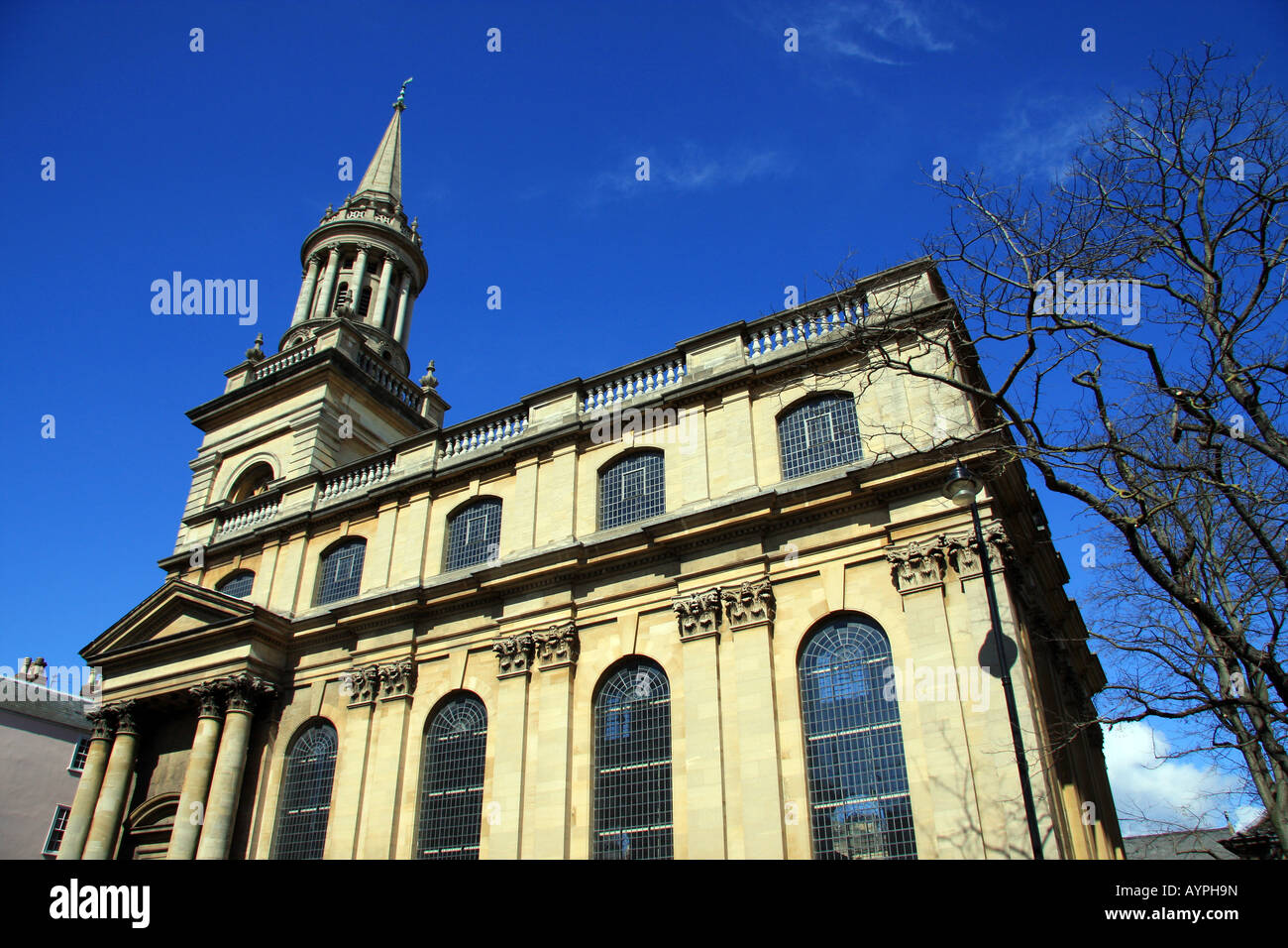 Lincoln College Library, Oxford (ex All Saints Church) Banque D'Images