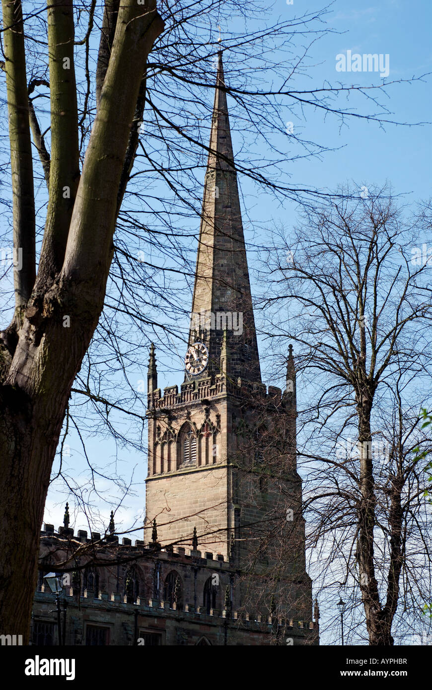St John's Church, Bromsgrove, Worcestershire, Angleterre, RU Banque D'Images