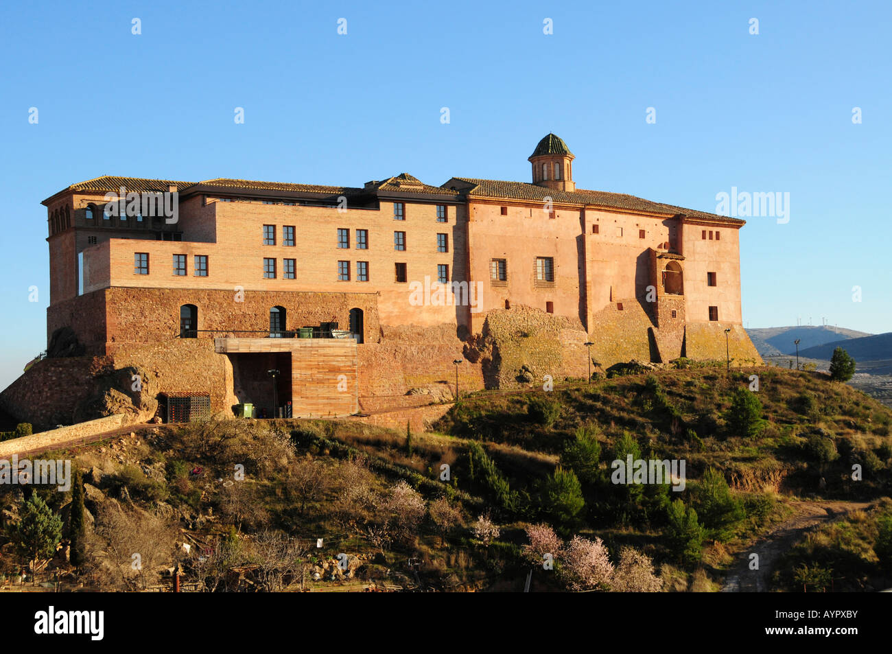 Palacio del Papa Luna (Benoît XIII Palace), Illueca, province de Saragosse, Aragon, Espagne, Europe Banque D'Images