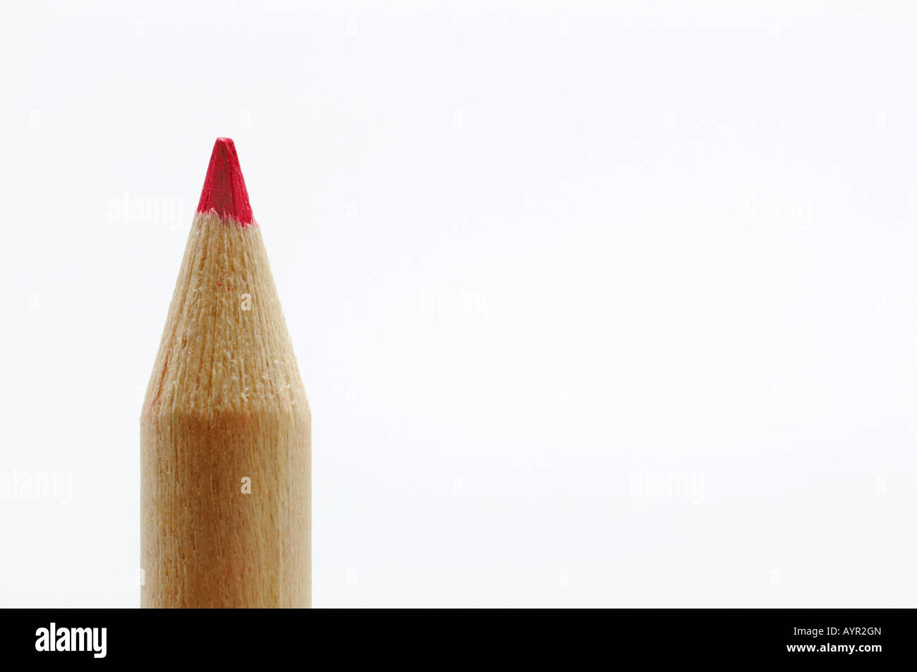 Crayon rouge Banque D'Images