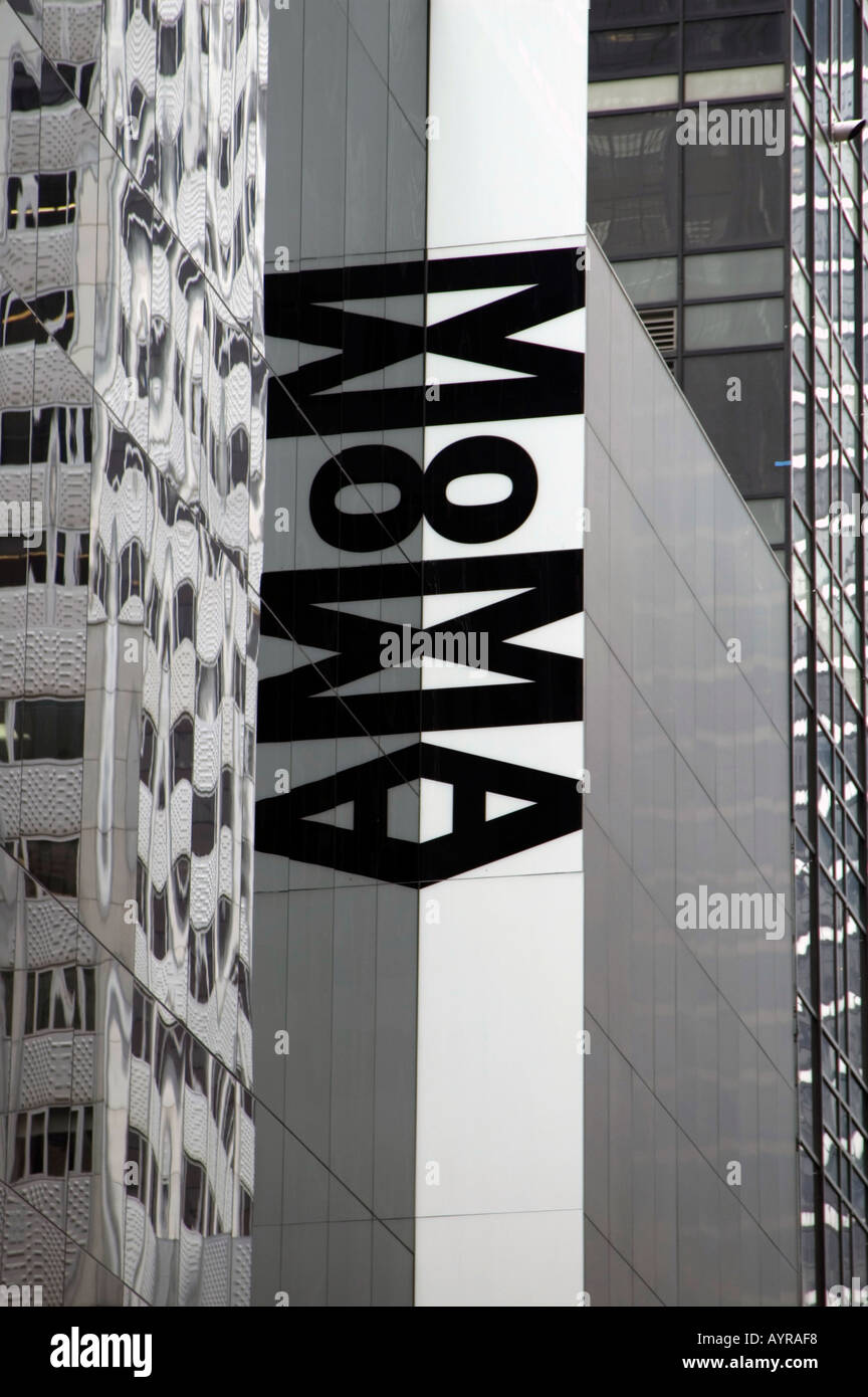 Musée D'ART MODERNE MOMA MIDTOWN MANHATTAN NEW YORK UNITED STATES OF AMERICA USA Banque D'Images