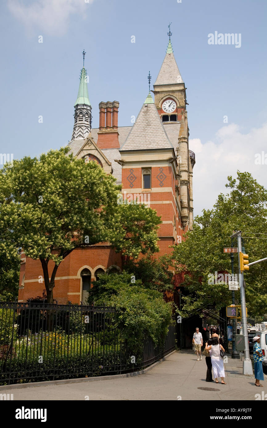 Jefferson Market Courthouse, 6th Street, Greenwich Village, New York, USA. Banque D'Images