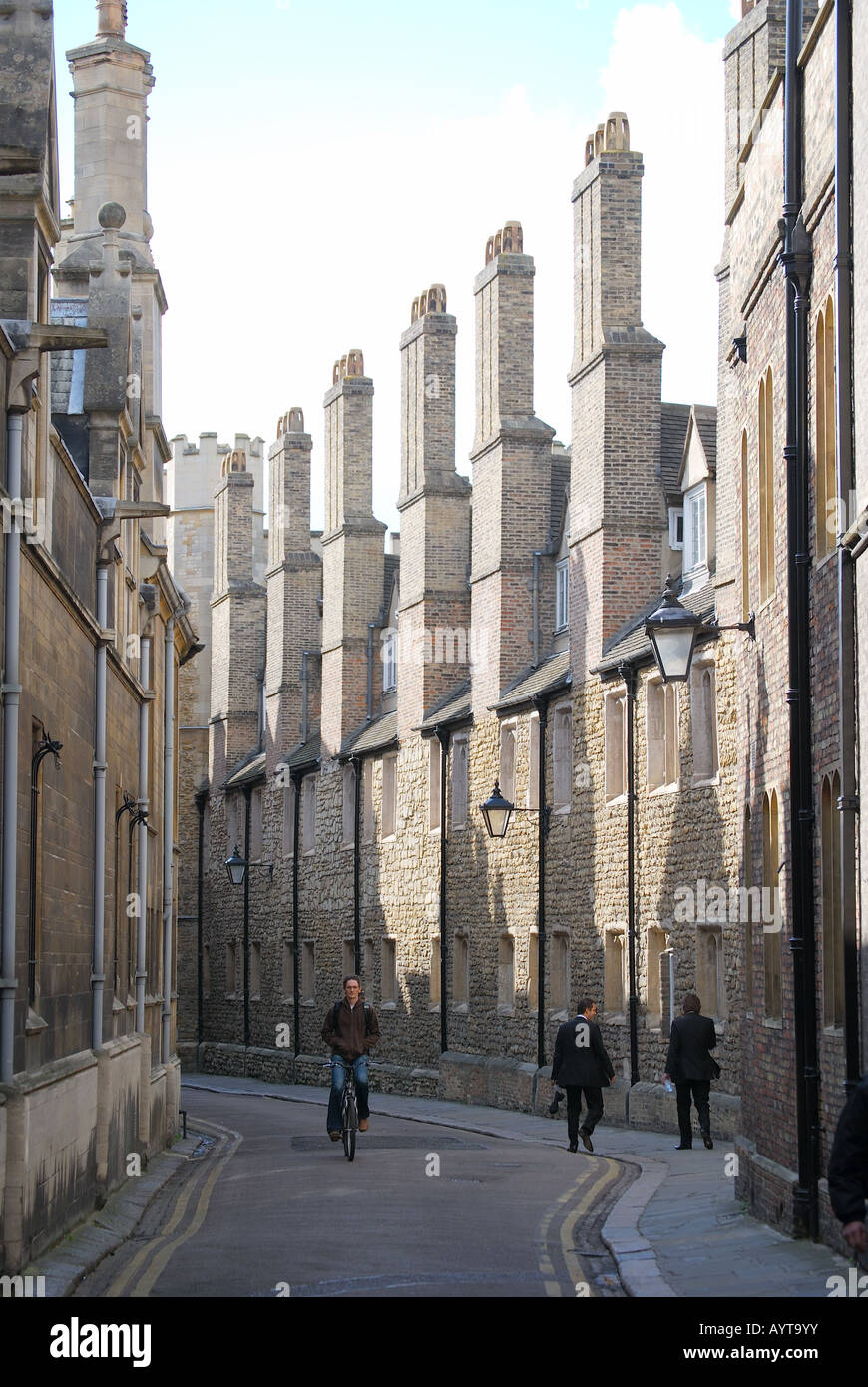 Trinity Lane, Cambridge, Cambridgeshire, Angleterre, Royaume-Uni Banque D'Images