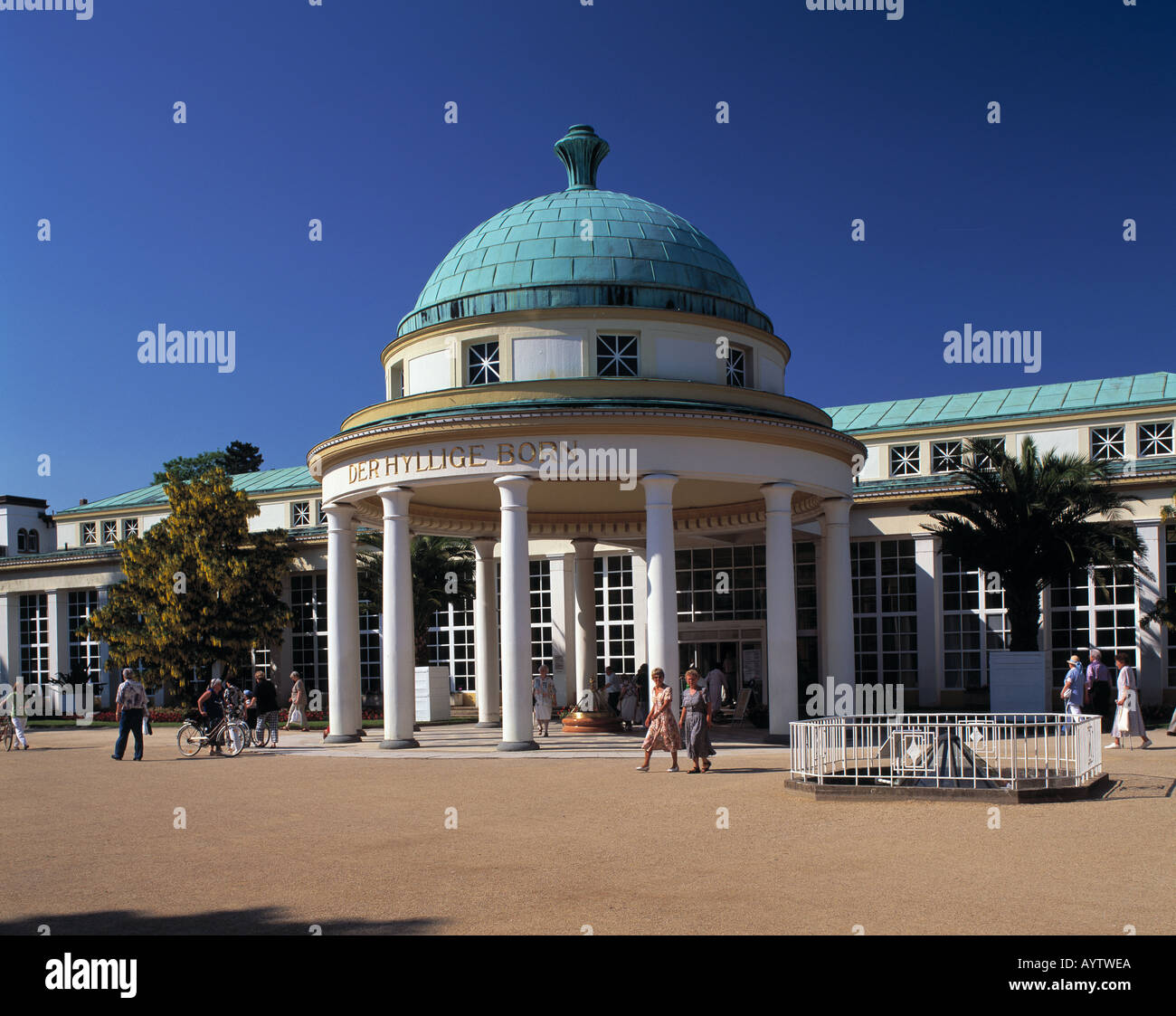 Thermale Der Wandelhalle dans Bad Pyrmont, Allemagne Banque D'Images