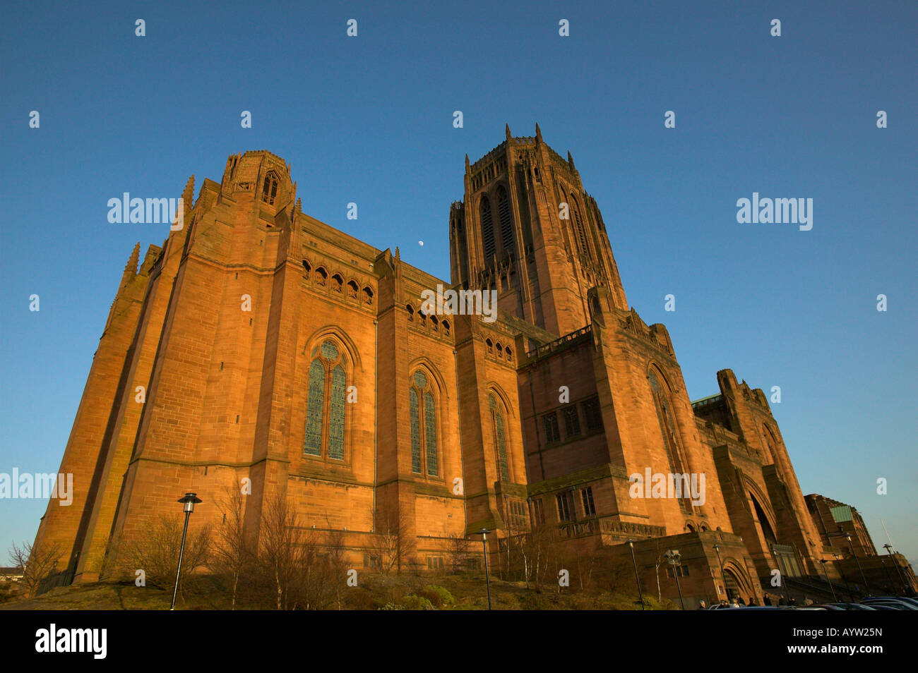 La cathédrale de Liverpool, capitale de la culture 2008 Banque D'Images