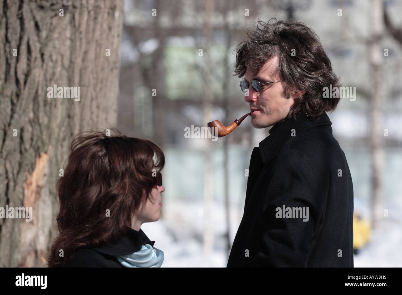 Homme et femme Banque D'Images