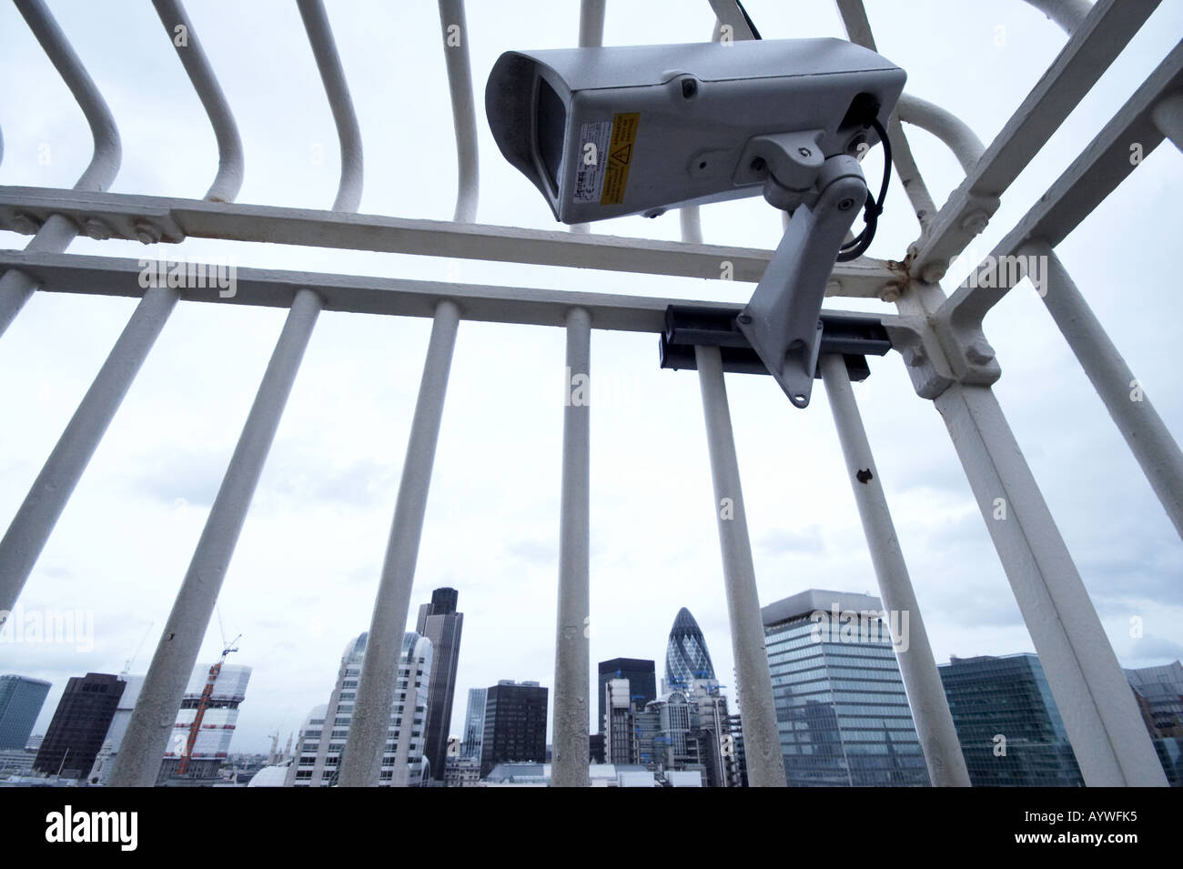 Télévision en circuit fermé CCTV Caméra surveillance à Londres Angleterre Royaume-uni Banque D'Images