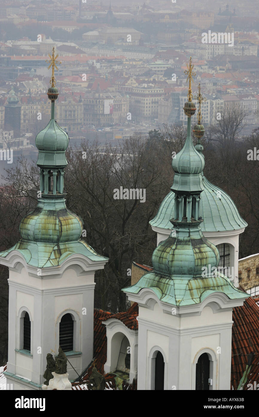 Kostol sv Vavrica verticale de l'église Saint-Laurent Banque D'Images