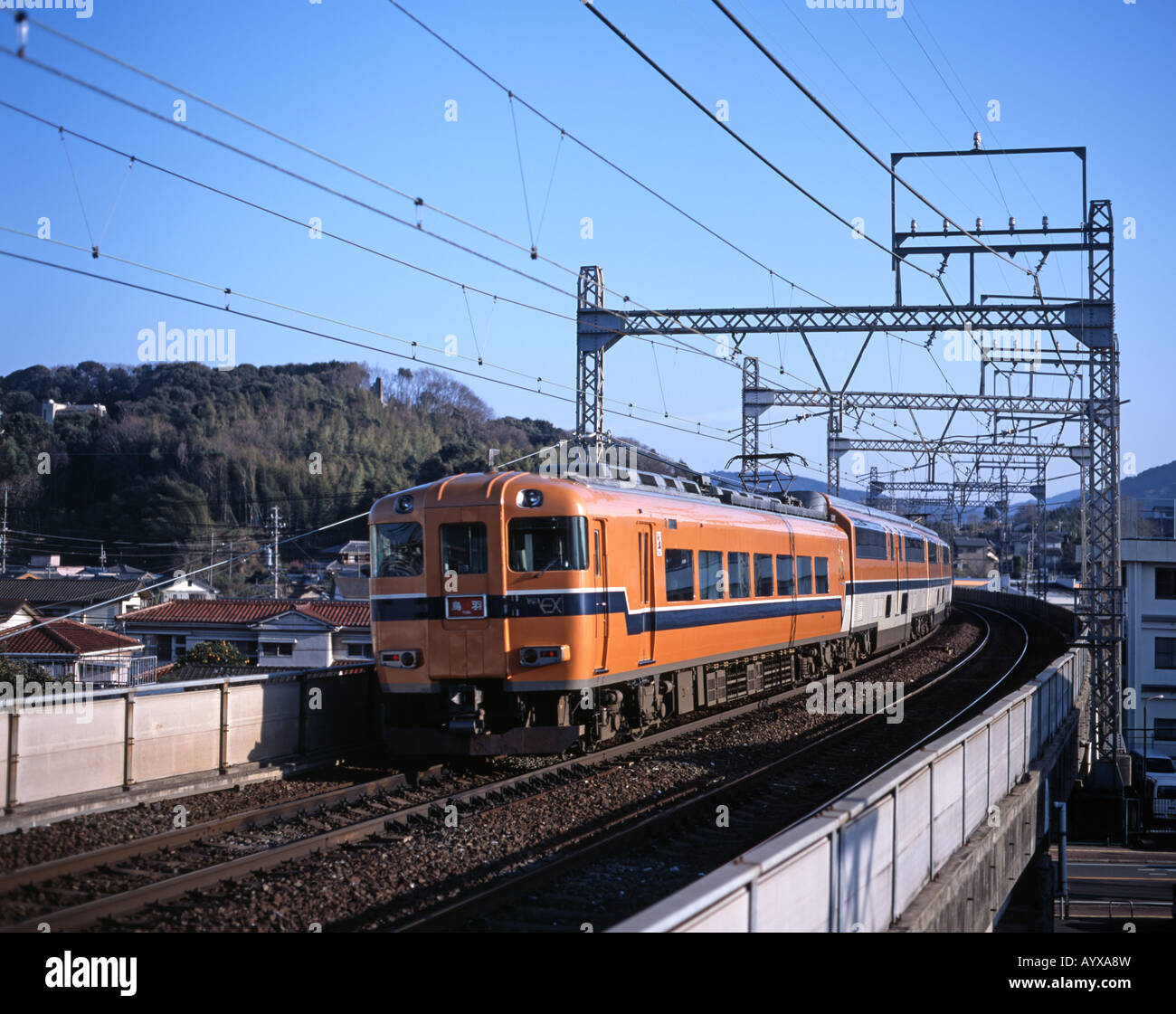 Train local japonais, Ise Penisular Japon Banque D'Images