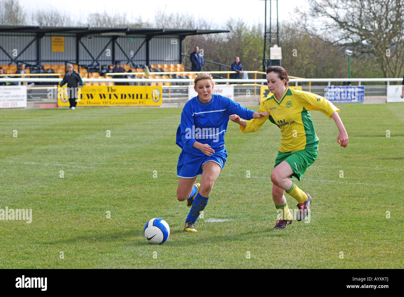 Le football féminin au niveau des clubs, UK Banque D'Images