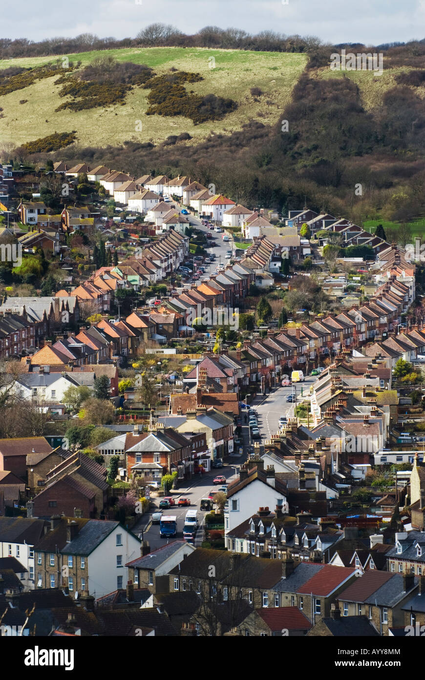 Logement résidentiel à Dover, ROYAUME UNI Banque D'Images