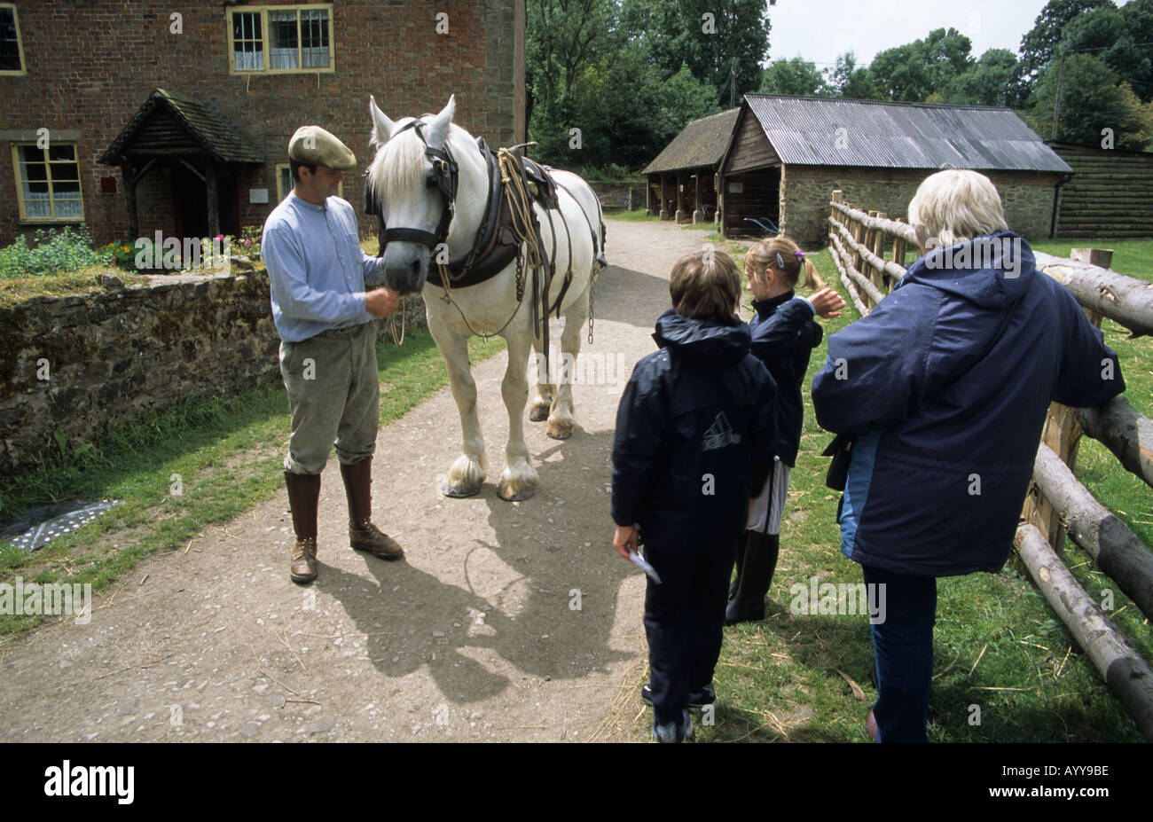 Acton Scott Farm Museum Shropshire Angleterre Grande-bretagne UK Banque D'Images