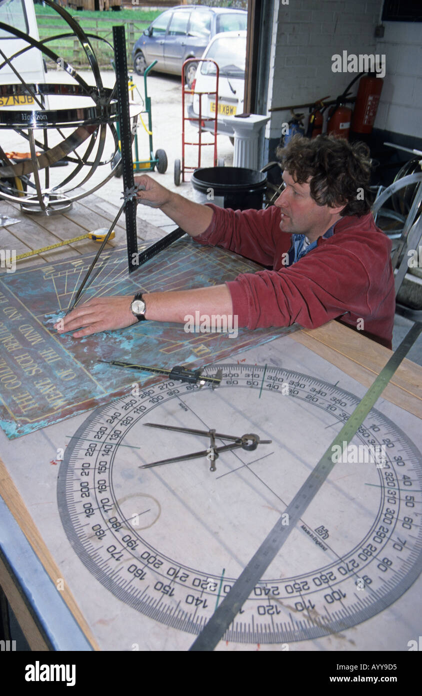 Cadrans solaires Banque D'Images