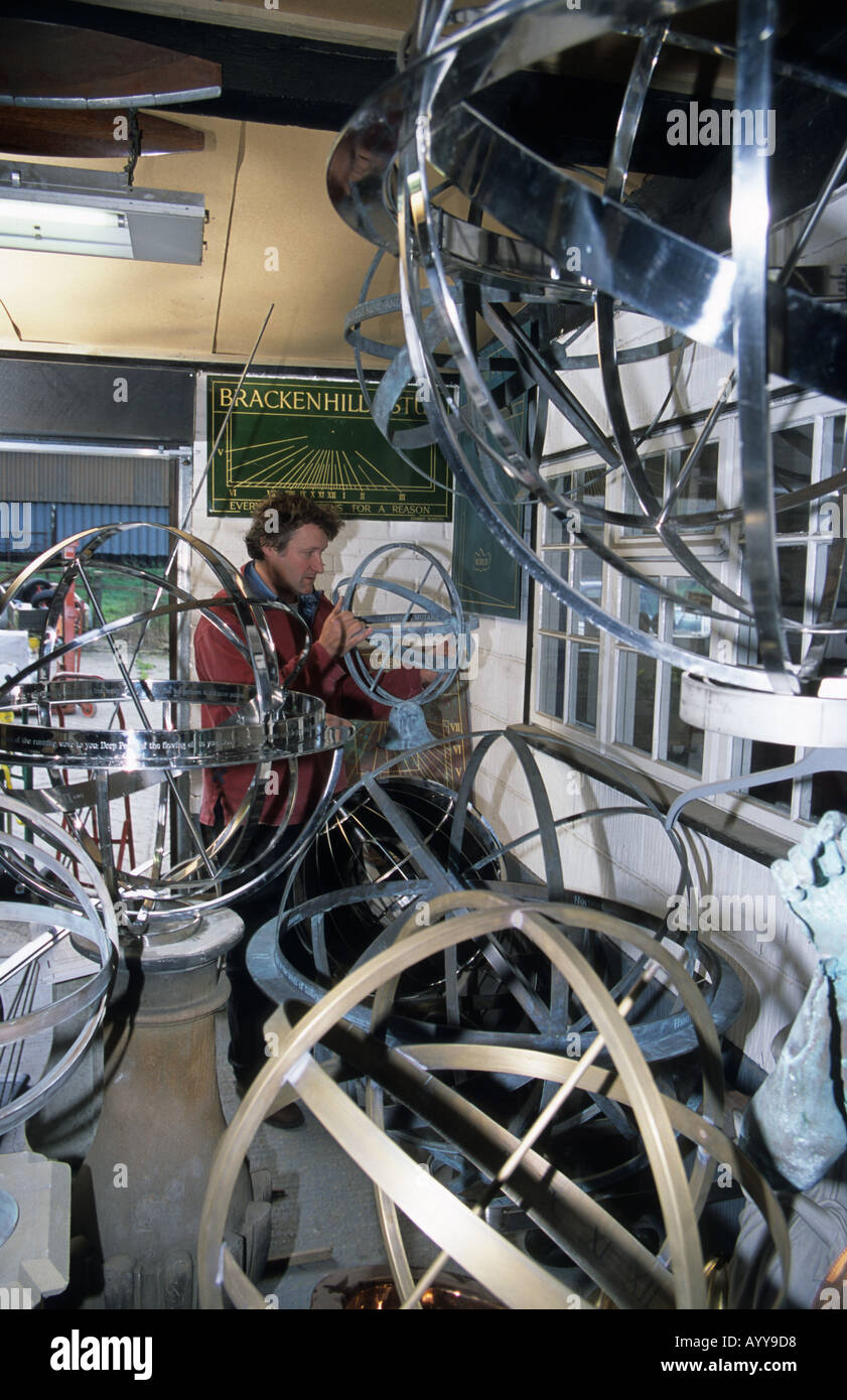 Cadrans solaires Banque D'Images